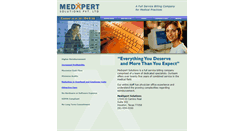 Desktop Screenshot of medxpertsolutions.com